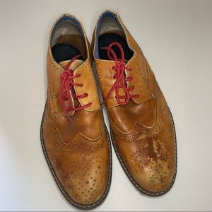 Aldo Men's Leather Wing Tip Lace Up Shoes Sz10